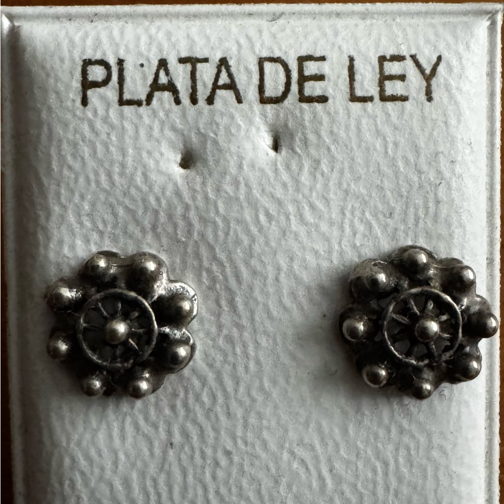 Sterling Silver Earrings Charro Charm Salamanca Spain